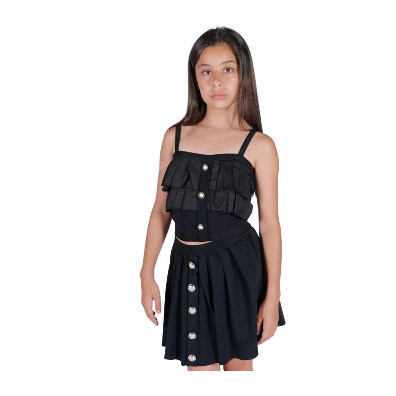 Детска пола HATE LOVE HLJSK01662-BLACK