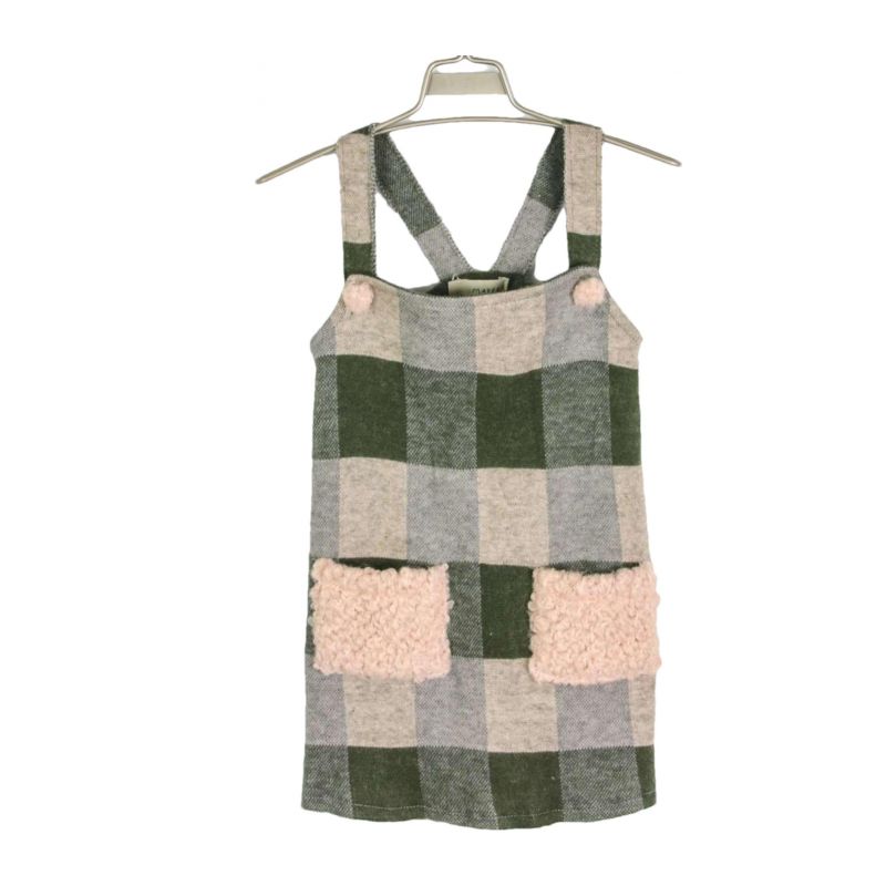 Детска рокля MAPERO M18227-GRIGIO-ANTRACITE