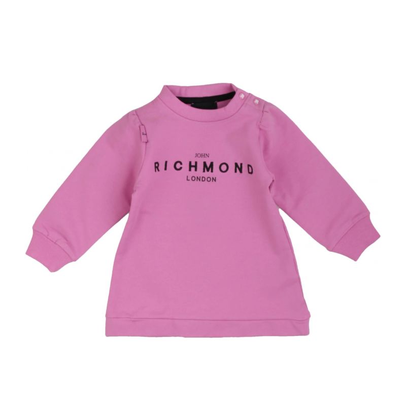 Детска рокля JOHN RICHMOND RIA23008VE-PINK-BLACK