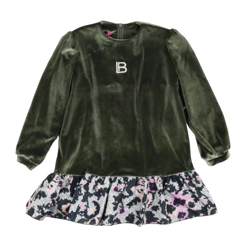 Детска рокля LAURA BIAGIOTTI VSLB3361BA-V1-MILITARE