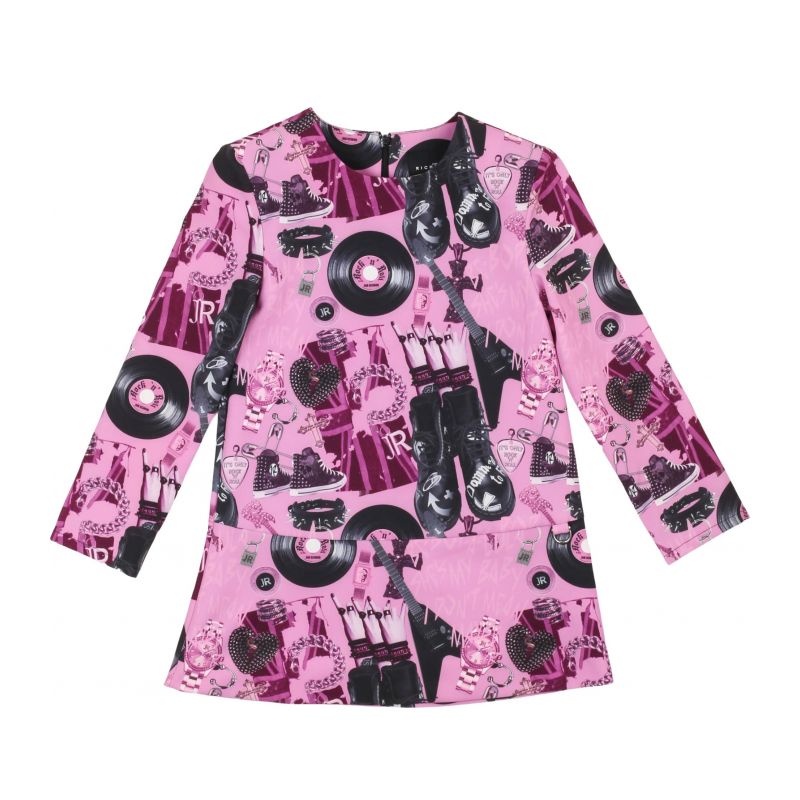 Детска рокля JOHN RICHMOND RGA23075VE-COLL-PINK