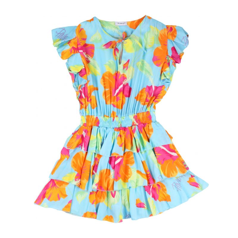 Детска рокля PINKO S4PIJGDR168-140-MULTICOLOR