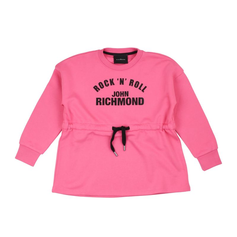 Детска рокля JOHN RICHMOND RGA23060VE-PINK-BLACK