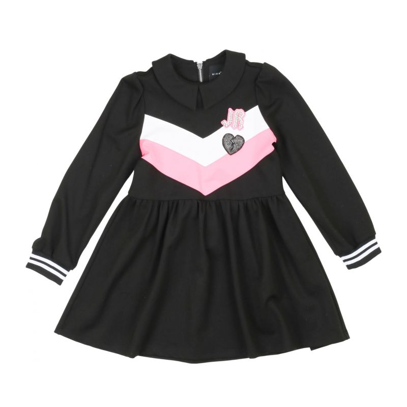 Детска рокля JOHN RICHMOND RGA23031VE-BLACK-C-P