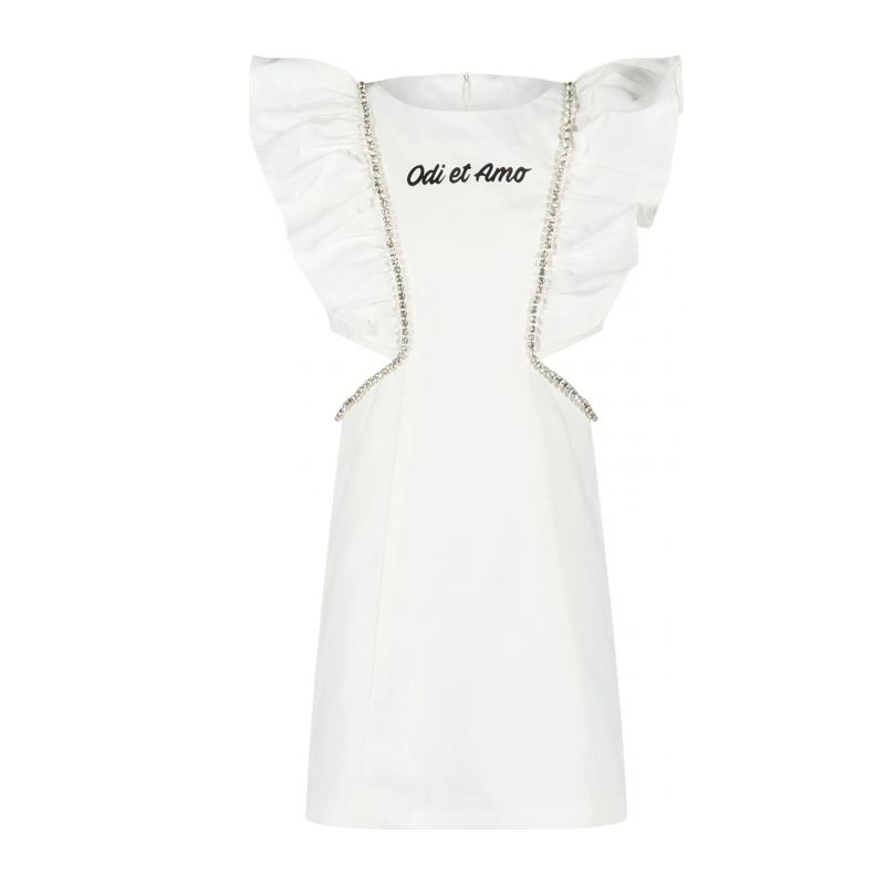 Детска рокля ODI ET AMO ODJDR16714-WHITE