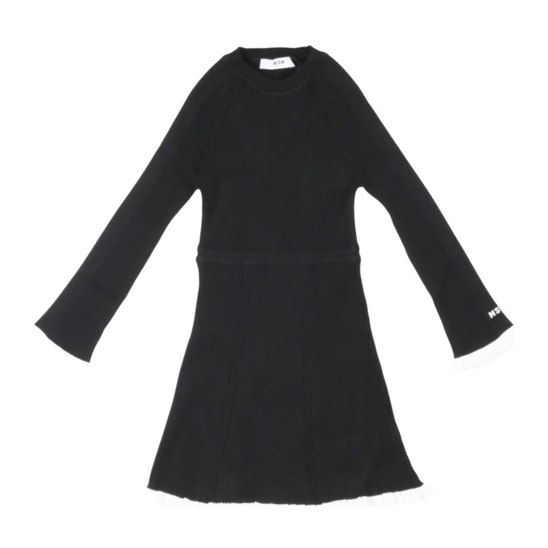 Детска рокля MSGM F4MSJGDR034-110-NERO
