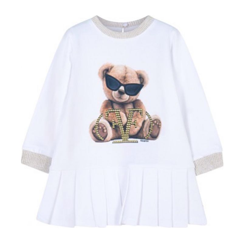 Детска рокля FUN&FUN FNDR00355-WHITE