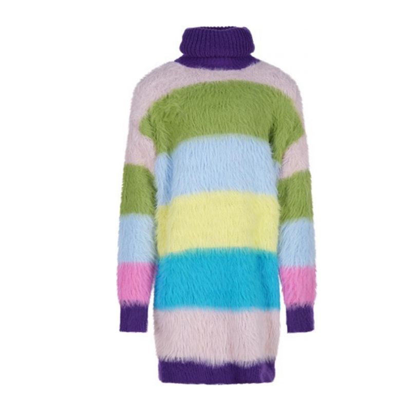 Детска рокля FUN&FUN FJDR00464-MULTICOLOR