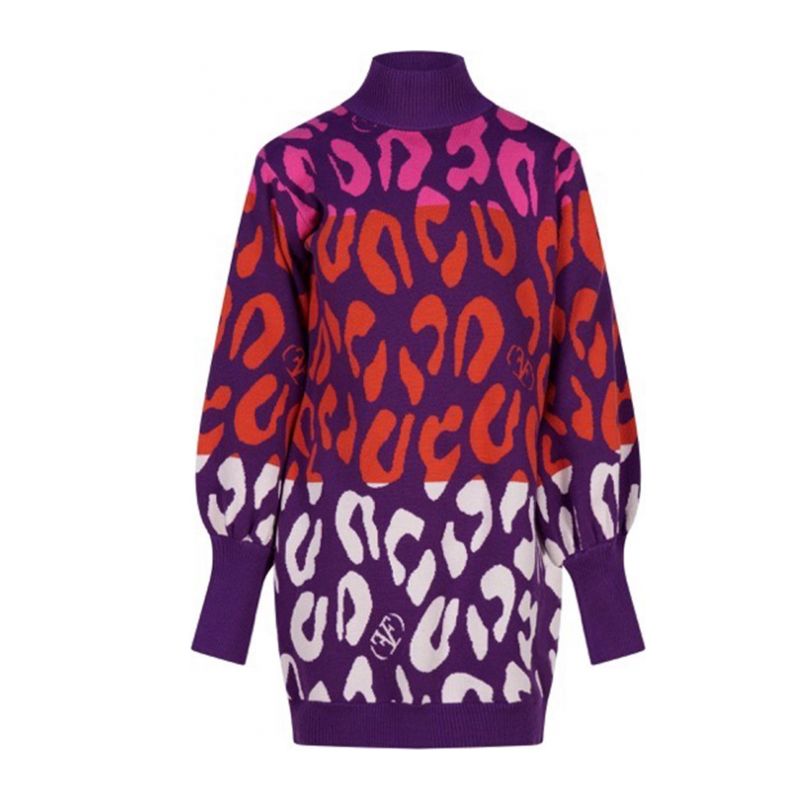 Детска рокля FUN&FUN FJDR00431-MULTICOLOR