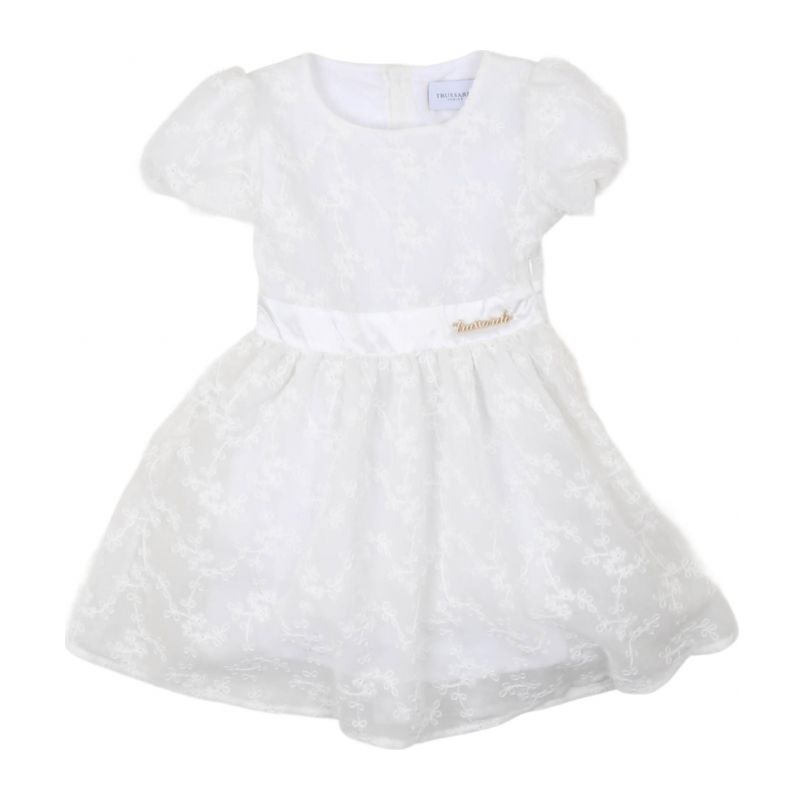 Детска рокля TRUSSARDI TIP24168VE-WHITE-SUG