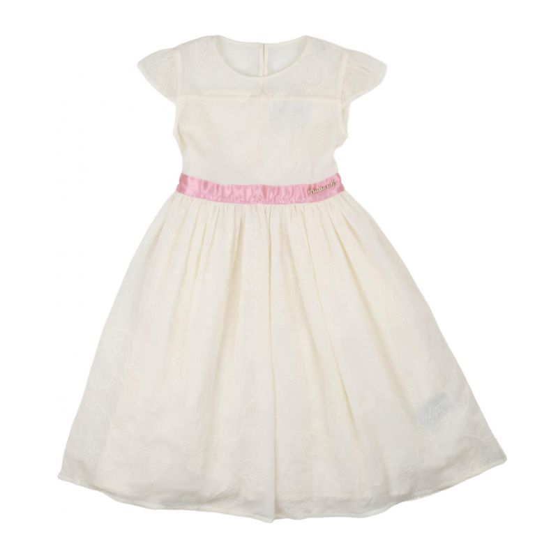 Детска рокля TRUSSARDI TGP24091VE-WHITE-SUG