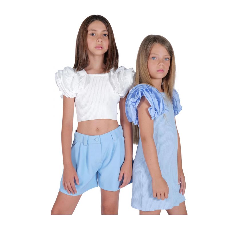 Детска рокля FUN&FUN FCJDR01123-AZURE