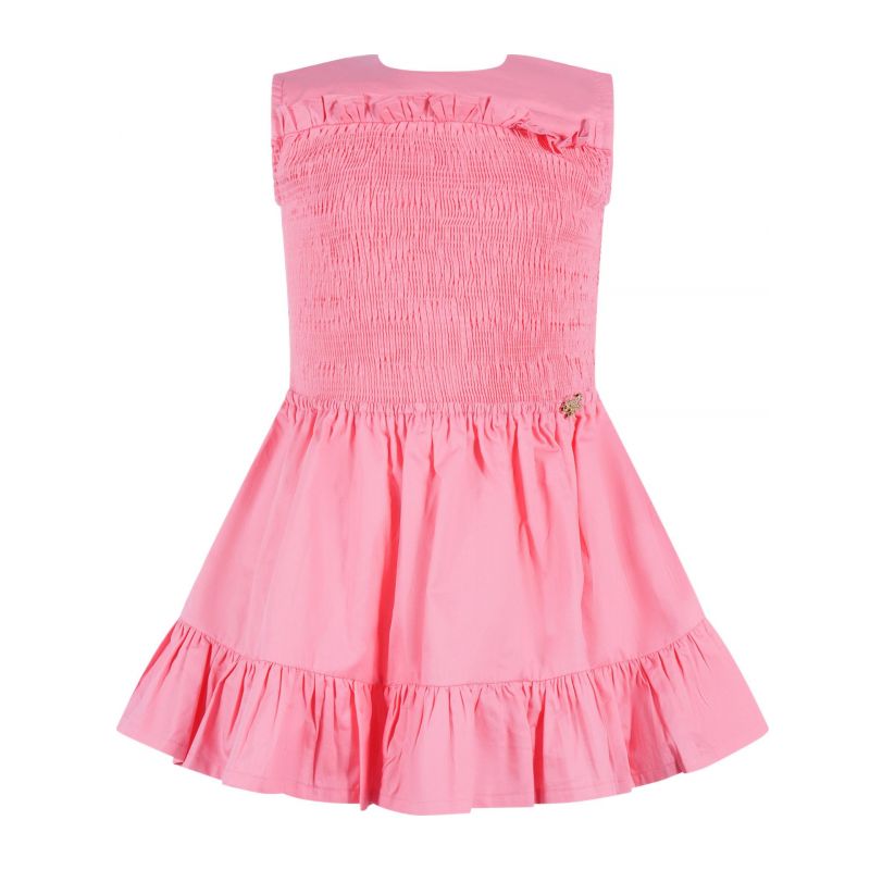 Детска рокля FUN&FUN FCBDR01286-SOFT-PINK