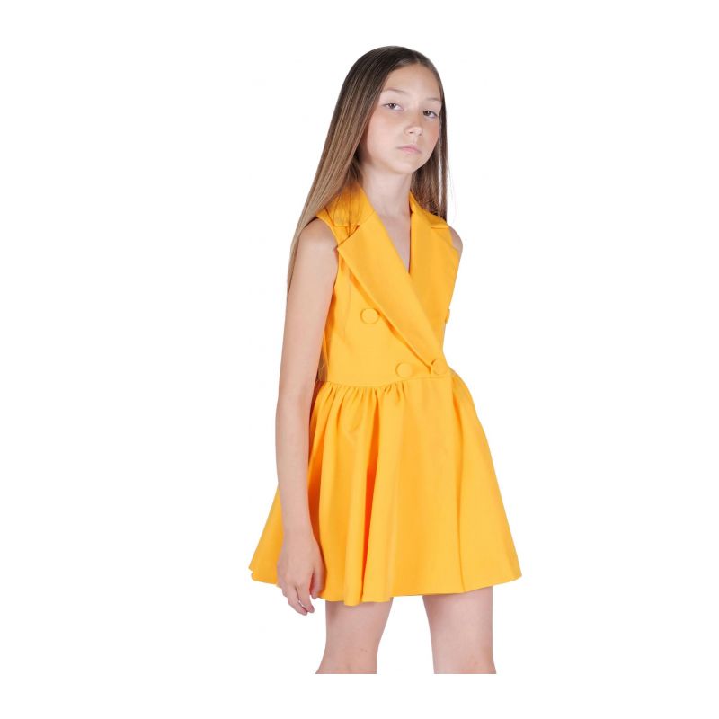 Детска рокля HATE LOVE HLJDR01805-ORANGE