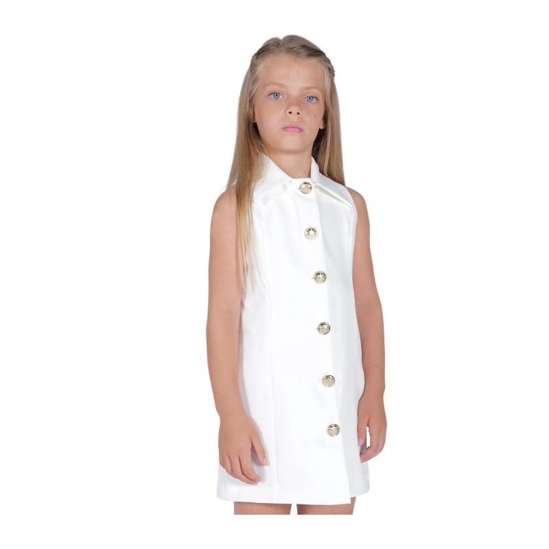 Детска рокля HATE LOVE HLJDR01610-OFF-WHITE