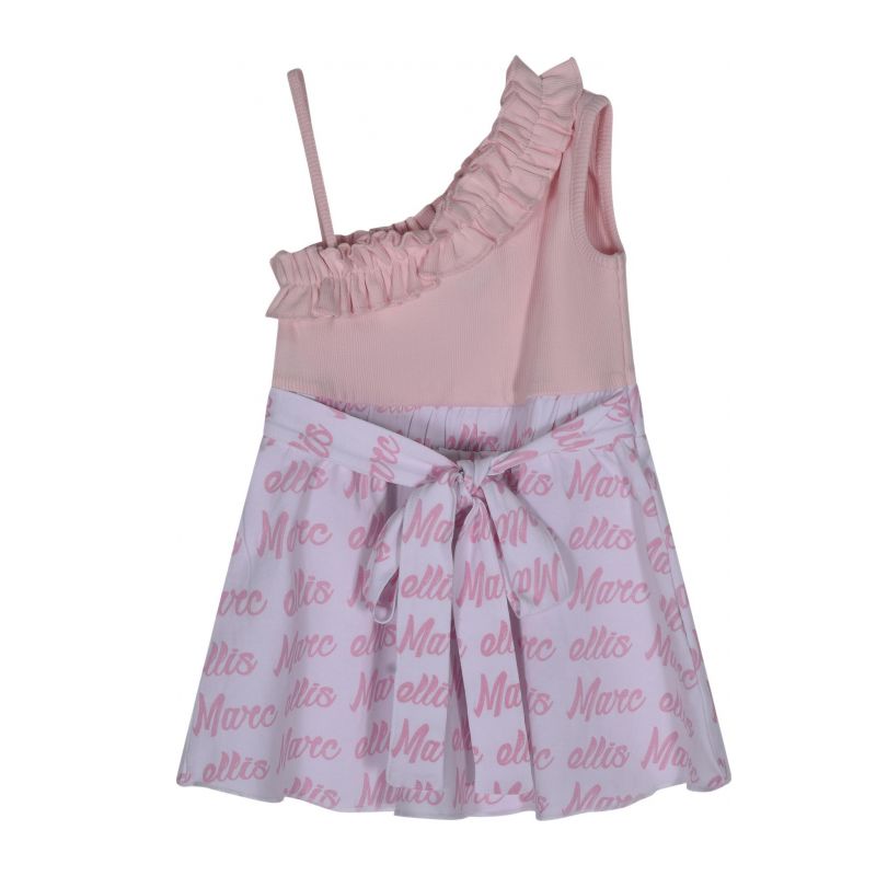 Детска рокля MARC ELLIS JMNDR01435-WHITE-PINK