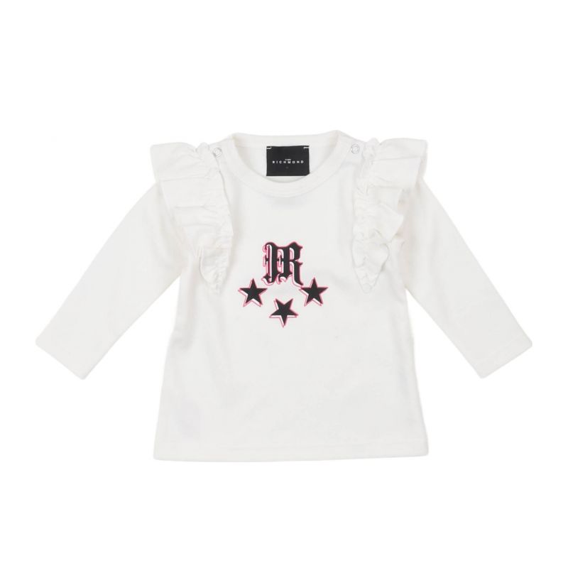 Детска тениска JOHN RICHMOND RLP23018TS-OFF-WHITE