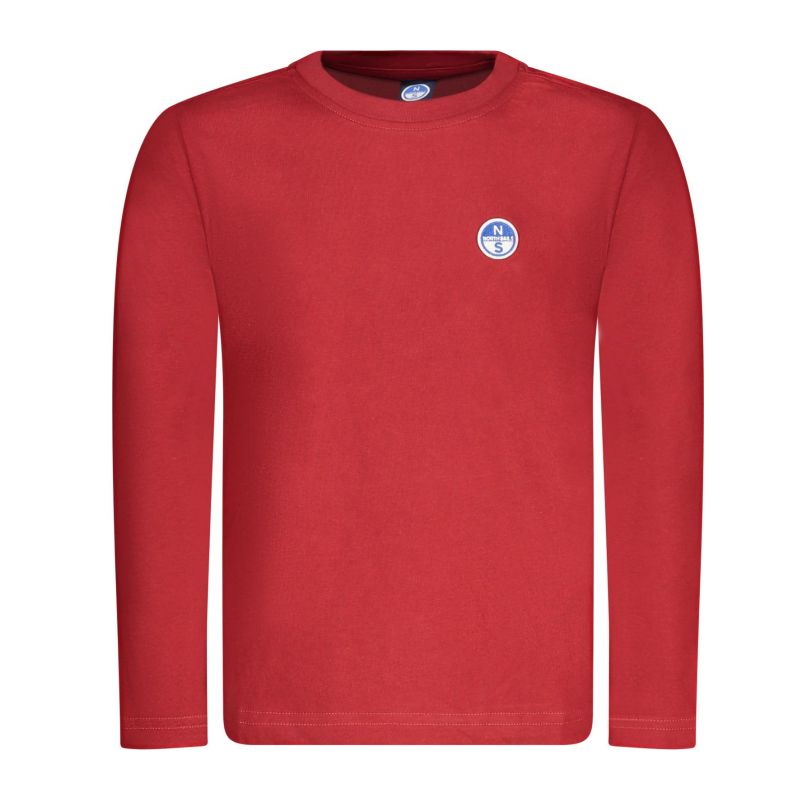 Детска тениска с дълъг ръкав , червена NORTH SAILS 795231000_RO0278