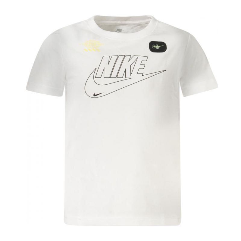 Детска тениска с къс ръкав , бяла NIKE 86L882_BIWHITE