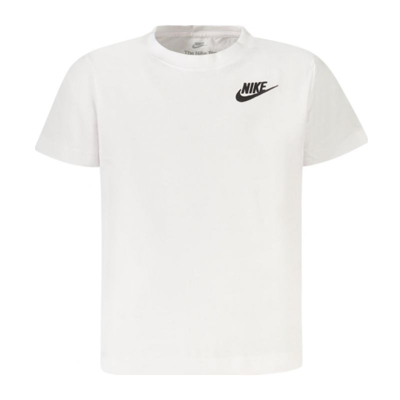 Детска тениска с къс ръкав , бяла NIKE 8UC545_BIWHITE
