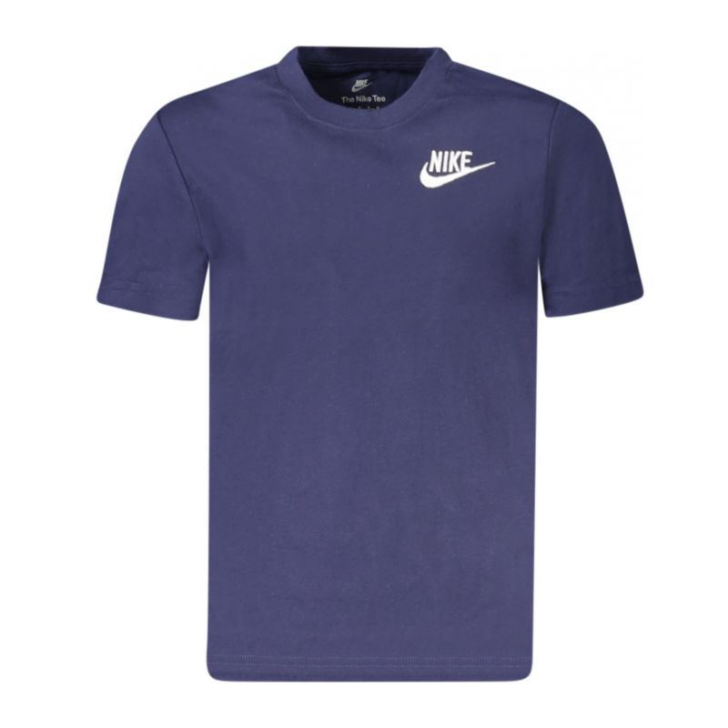Детска тениска с къс ръкав , синя NIKE 8UC545_BLMDNAVY
