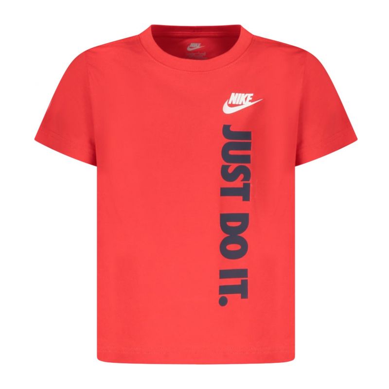 Детска тениска с къс ръкав , синя NIKE 86L732_BLMINDNI