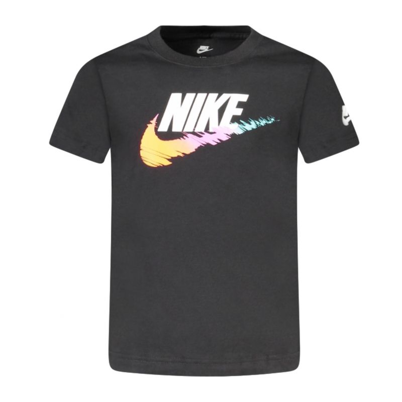 Детска тениска с къс ръкав , черна NIKE 86M843_NEBLACK