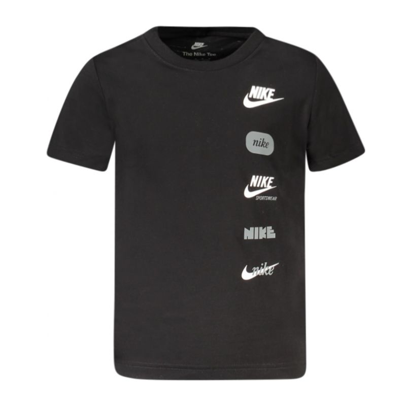 Детска тениска с къс ръкав , черна NIKE 86L881_NEBLACK