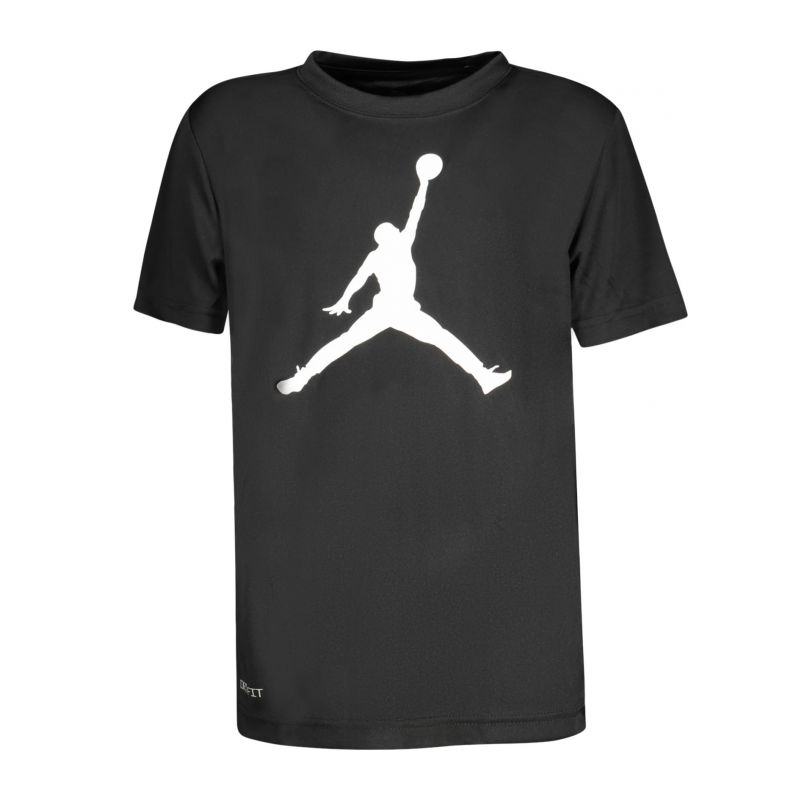 Детска тениска с къс ръкав , черна JORDAN 954293_NE023BLA