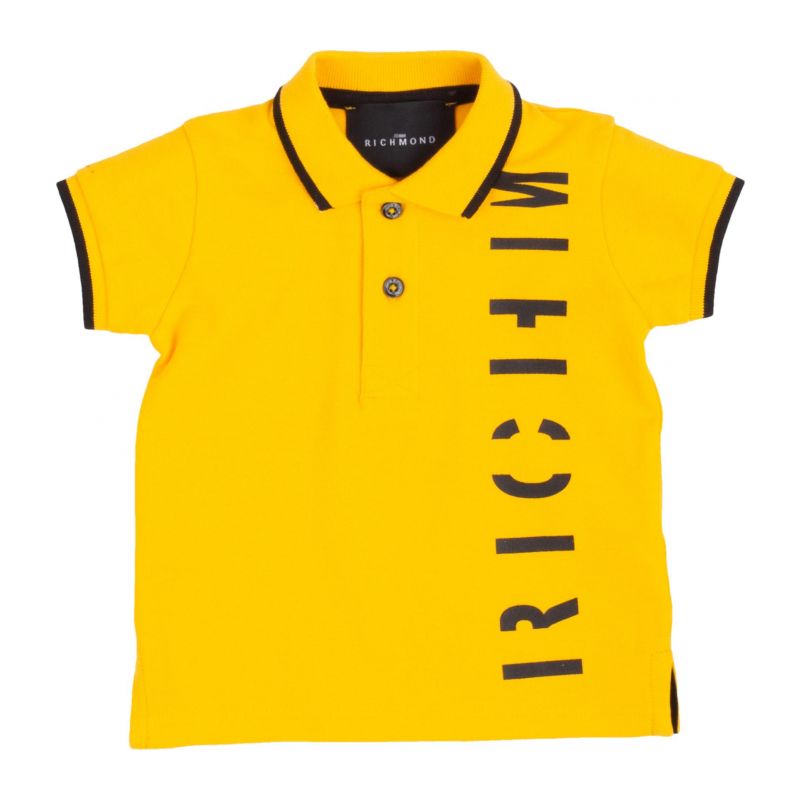 Детска тениска с яка момче JOHN RICHMOND RIP23064PO-CITRUS
