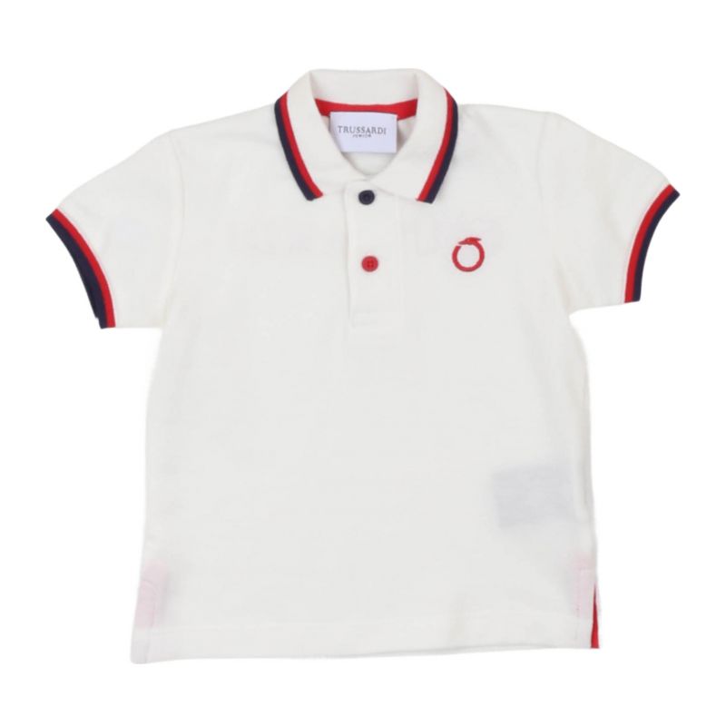 Детска тениска с яка момче TRUSSARDI