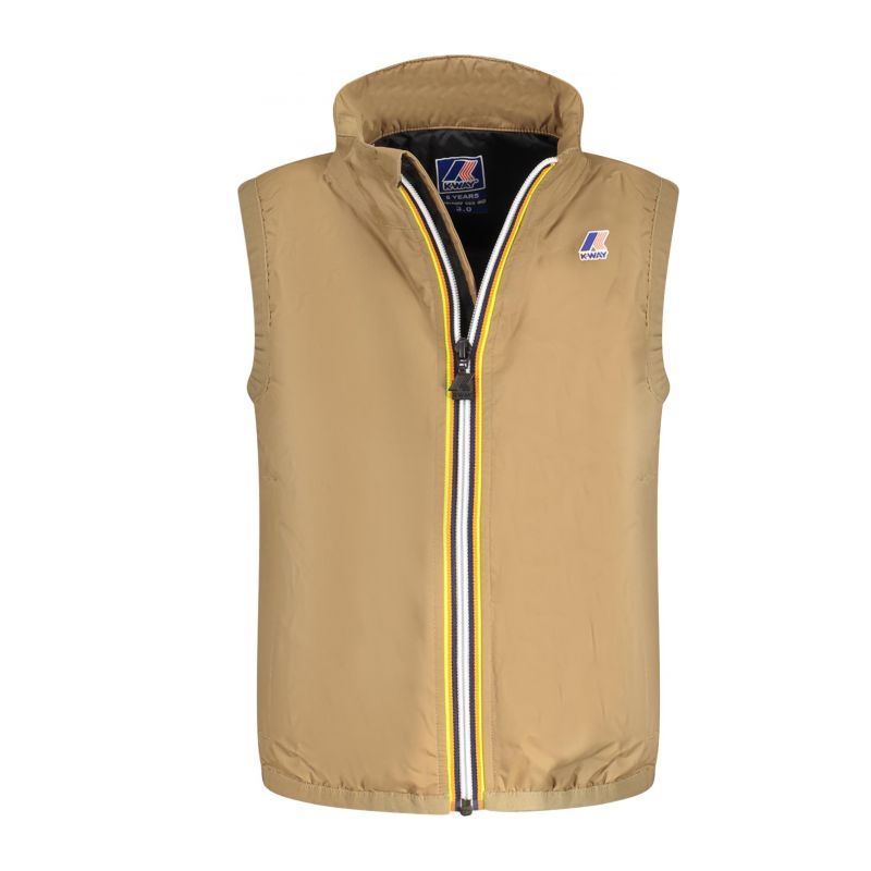 Детски без ръкави кафяв K WAY K6121DWPLEVRAI3ROULAND_MA045