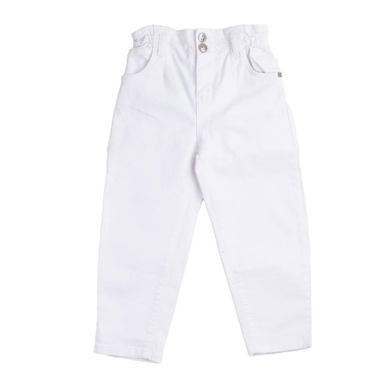 Детски дънки момиче JOHN RICHMOND RGP22077JE-DENIM-WHITE