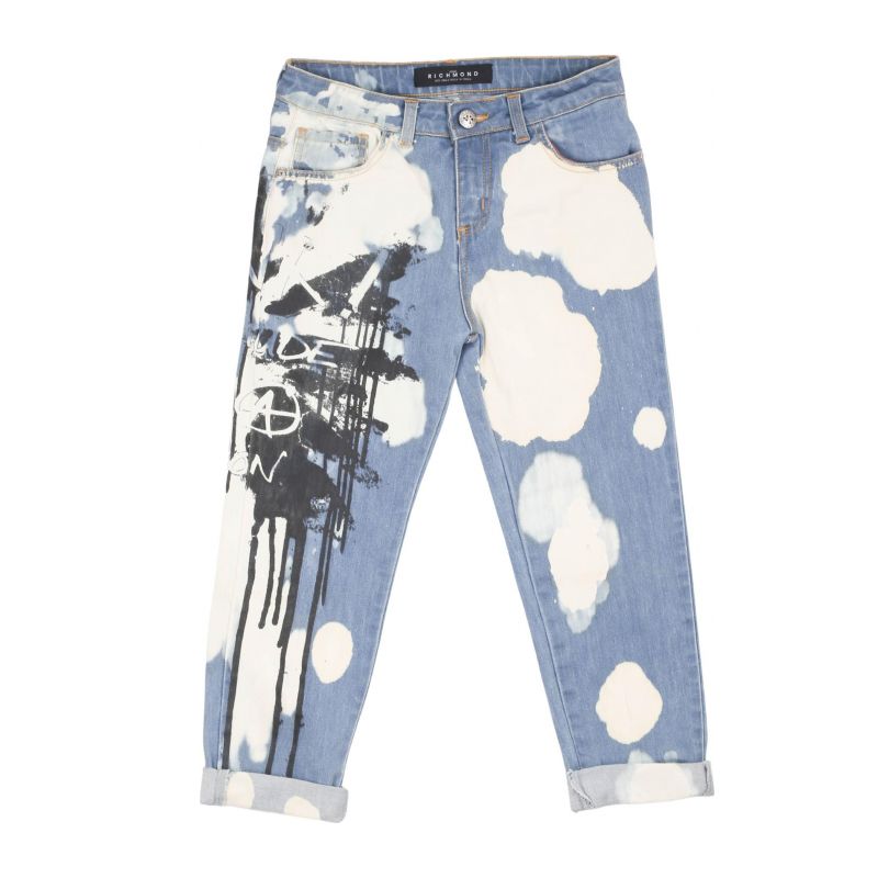 Детски дънки момче JOHN RICHMOND RBA23128JE-D-BLUE-MED