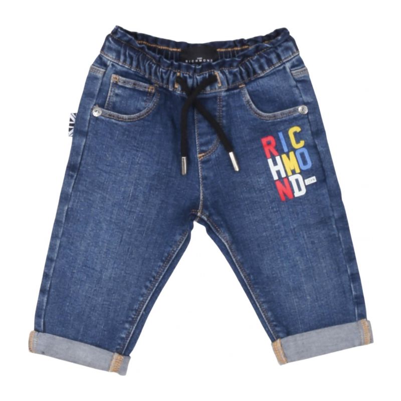 Детски дънки момче JOHN RICHMOND RIP24084JE-D-BLUE-MED