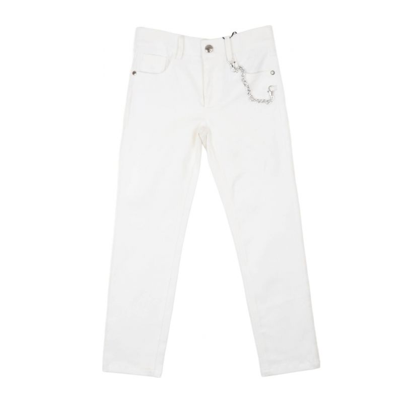 Детски дънки момче JOHN RICHMOND RBP25096JE-DENIM-WHITE