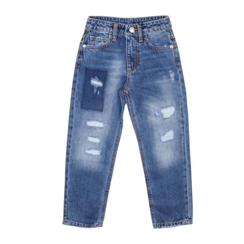 Детски дънки момче JOHN RICHMOND RBP24181JE-DBLUE-MED