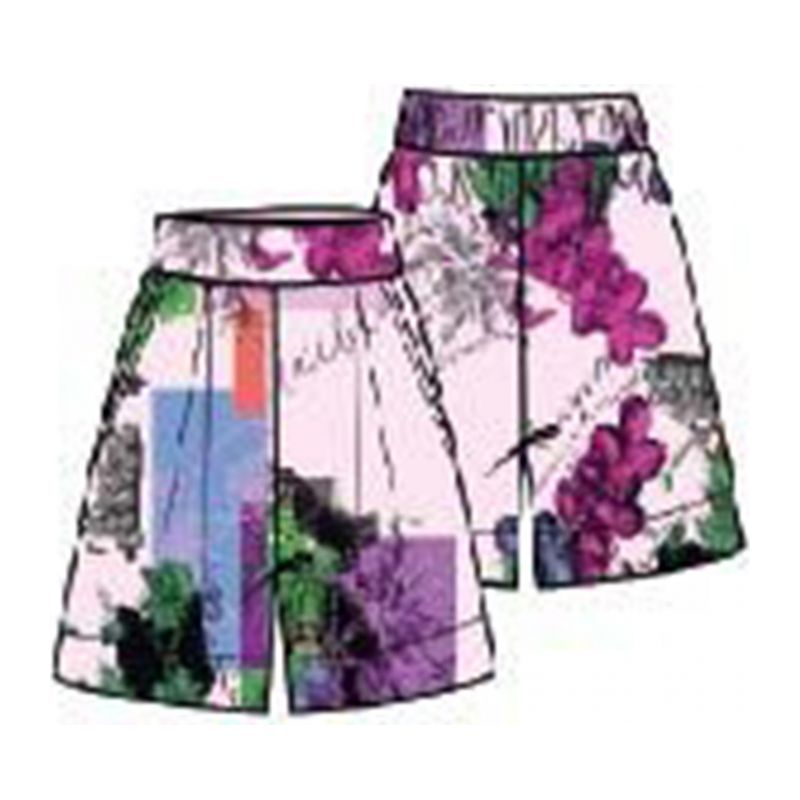 Детски къси панталони за момиче ICEBERG BMICE5151J-V1-MULTICOLOR