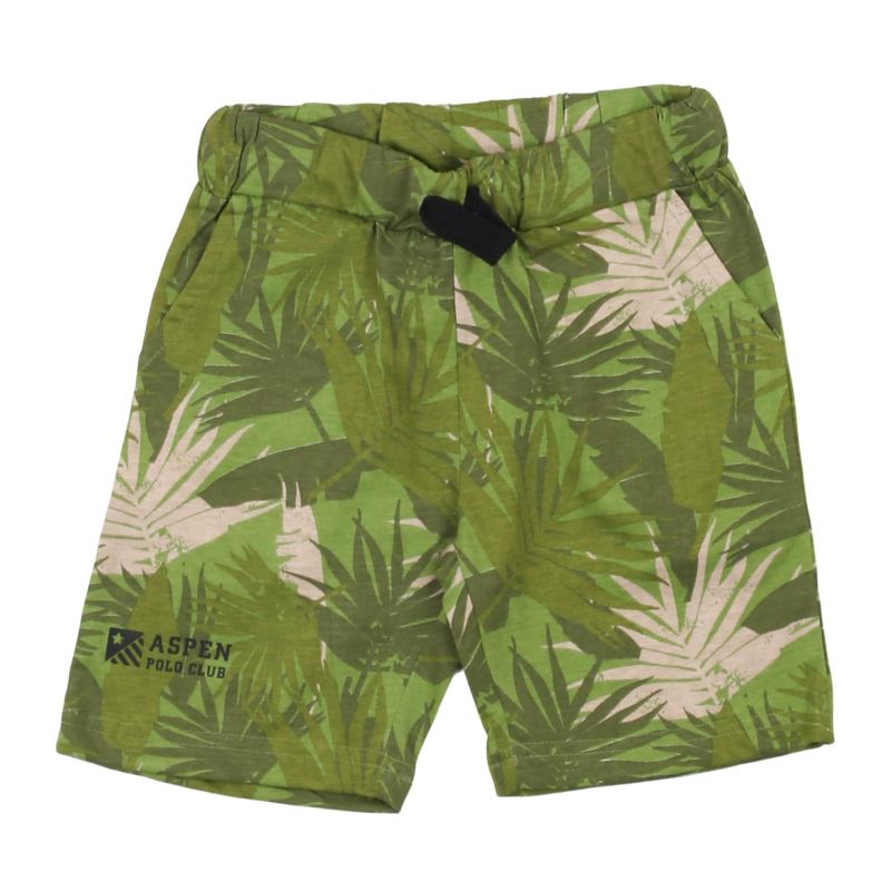 Детски къси панталони за момче ASPEN POLO CLUB 1036SJ00058-KHAKI