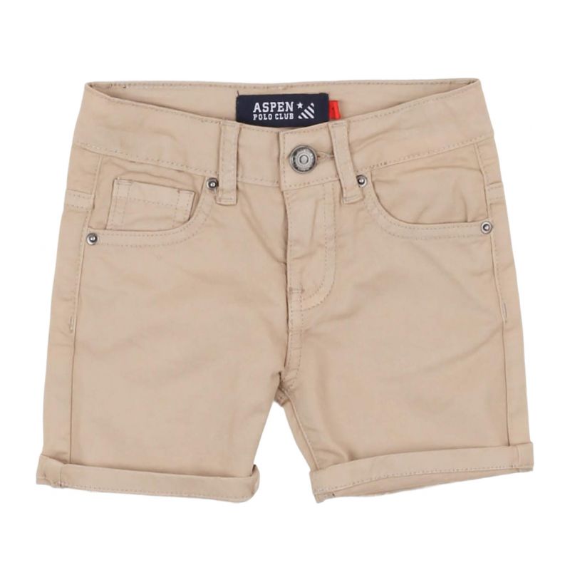 Детски къси панталони за момче ASPEN POLO CLUB 1076S00036-SAND