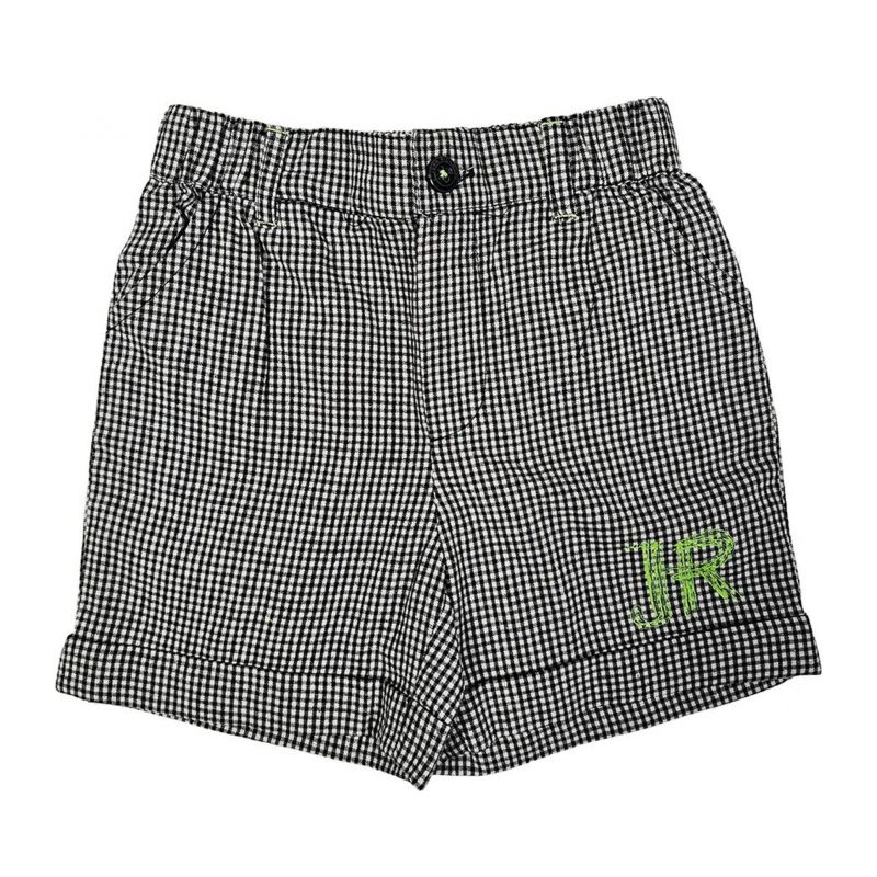 Детски къси панталони за момче JOHN RICHMOND RIP24130BE-BLACK-WHT
