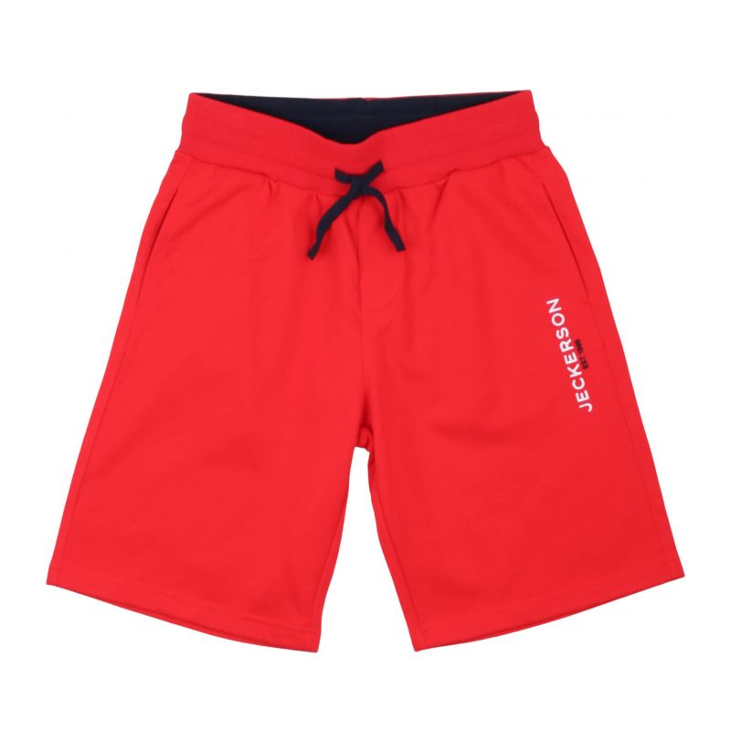 Детски къси панталони за момче JECKERSON 127PJMJS25-ROSSO