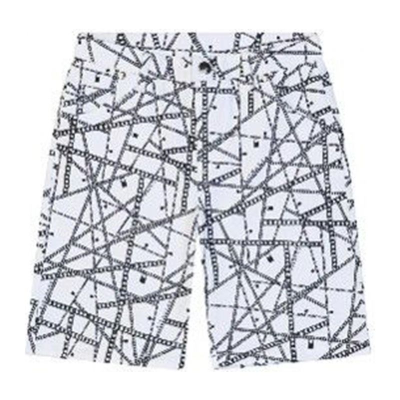 Детски къси панталони за момче JOHN RICHMOND RBP25092BE-RICHMOND-CHAINS-WHT