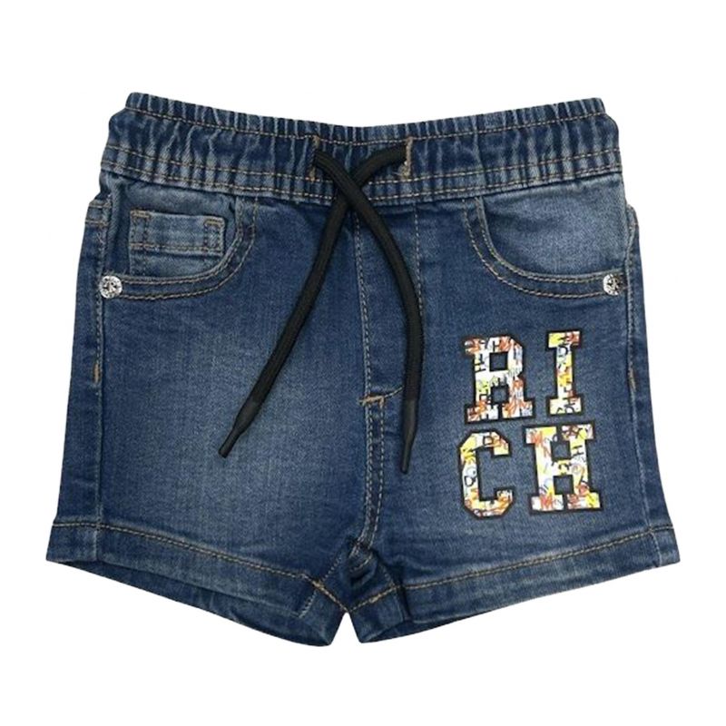 Детски къси панталони за момче JOHN RICHMOND RIP25048BE-DENIM-BLUE-MEDIUM