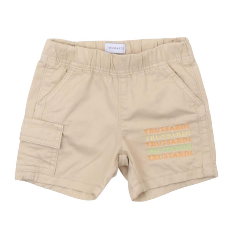 Детски къси панталони за момче TRUSSARDI TIP25023BE-BEIGE-LIG