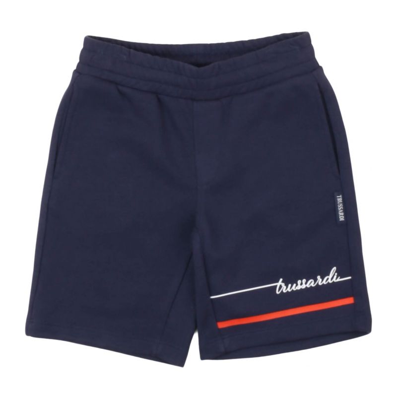 Детски къси панталони за момче TRUSSARDI TBP25072BE-BLUE-NAVY