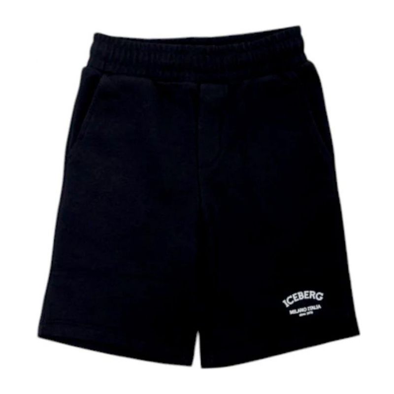 Детски къси панталони за момче ICEBERG BFICE5114J-V4-NERO