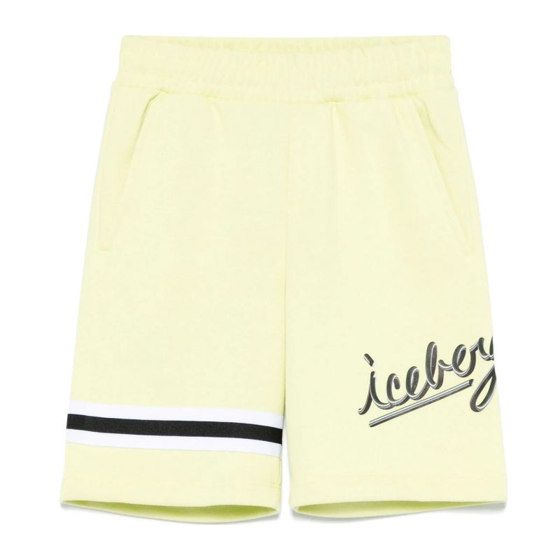 Детски къси панталони за момче ICEBERG BFICE5101J-V1-LIME