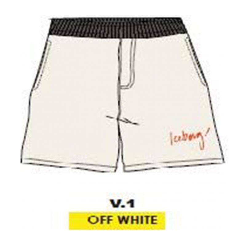 Детски къси панталони за момче ICEBERG BFICE5104B-V1-OFF-WHITE