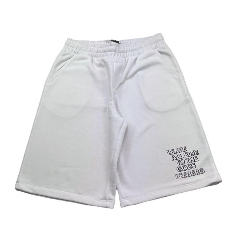 Детски къси панталони за момче ICEBERG BFICE5108J-V1-OPTICAL-WHITE